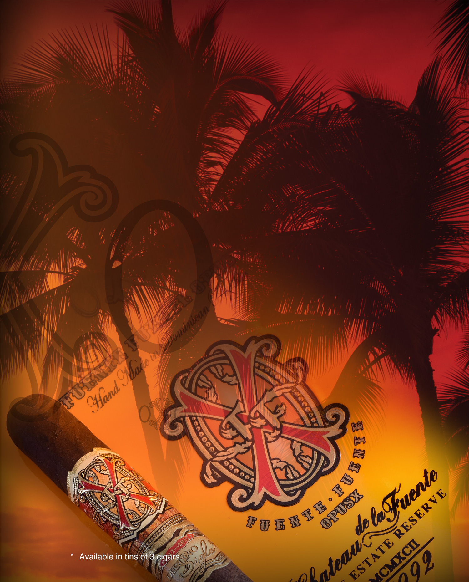 Fuente Fuente OpusX Oro Oscuro