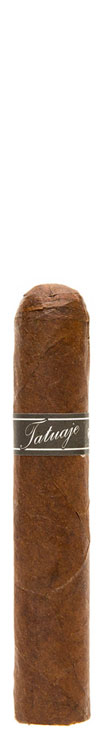 Single Tatuaje Black Label cigar with black band on white background