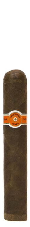 Nuevitas cigar with orange circular band near the head
