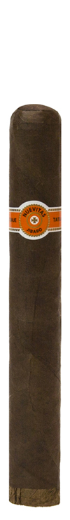 Nuevitas cigar with orange circular band visible near the head
