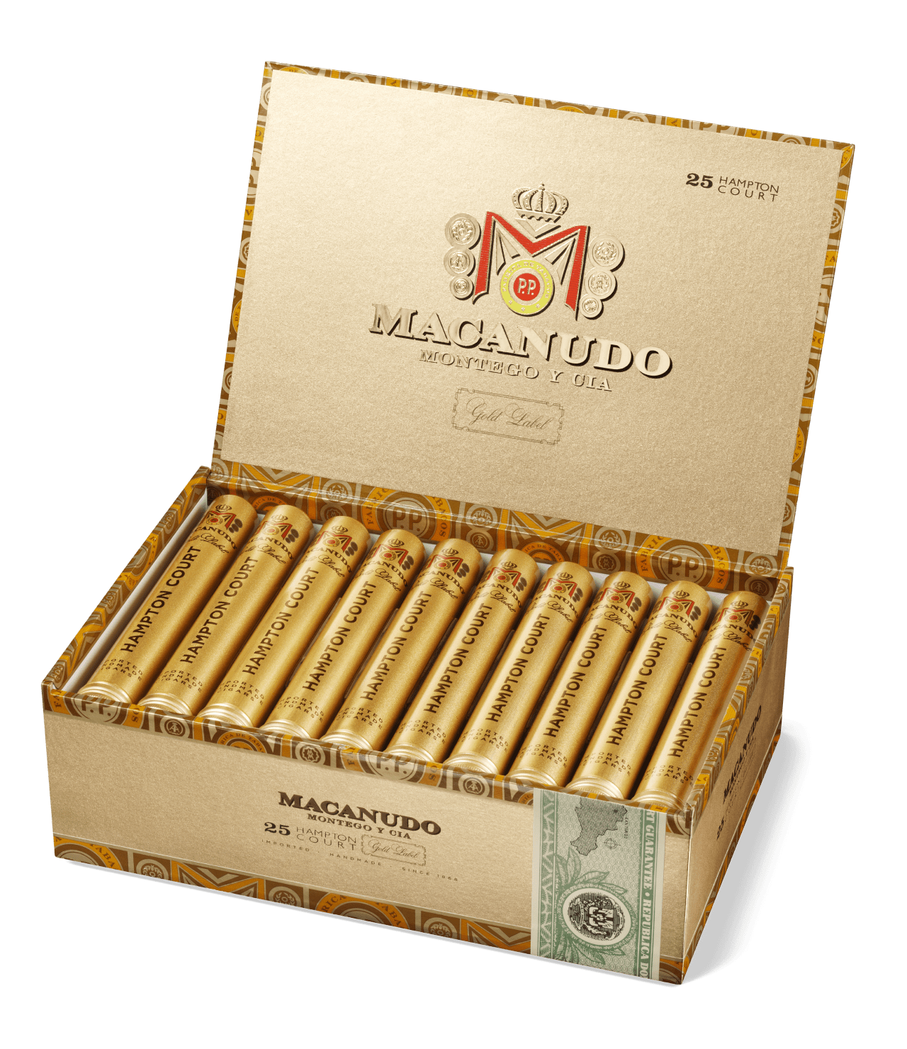 Macanudo Gold Label Box Image