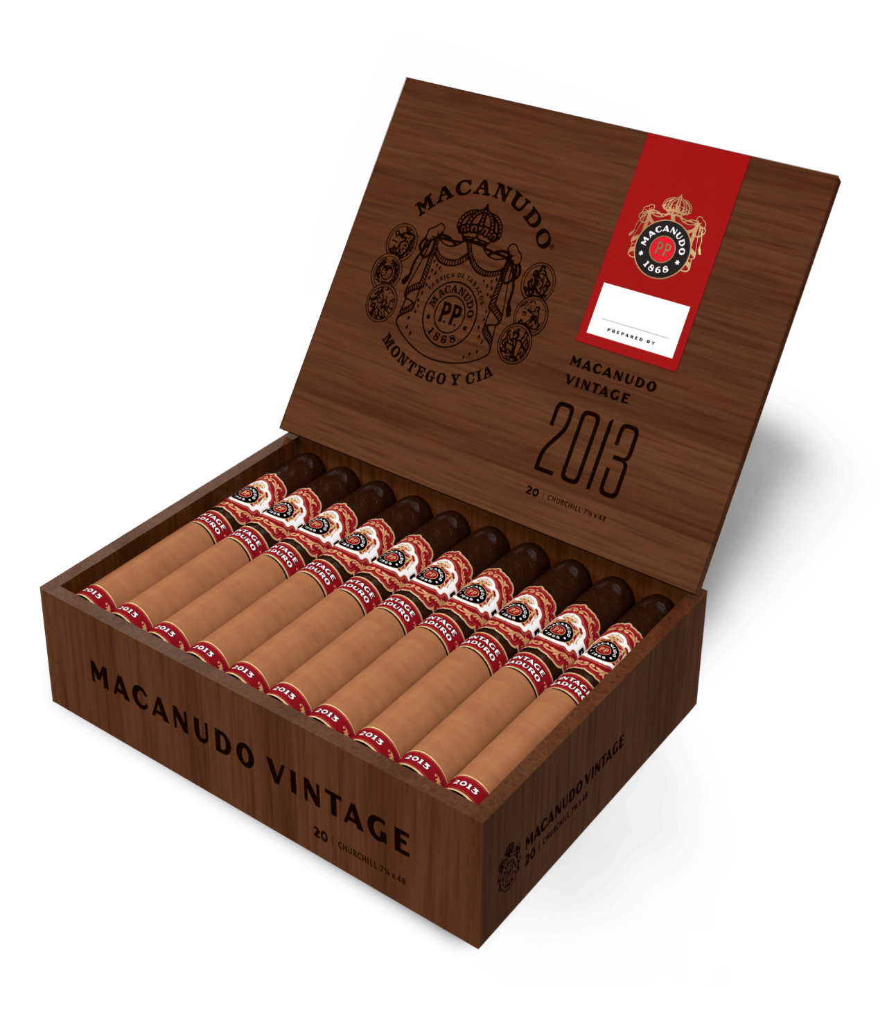 Macanudo Vintage Maduro 2013 Box Image