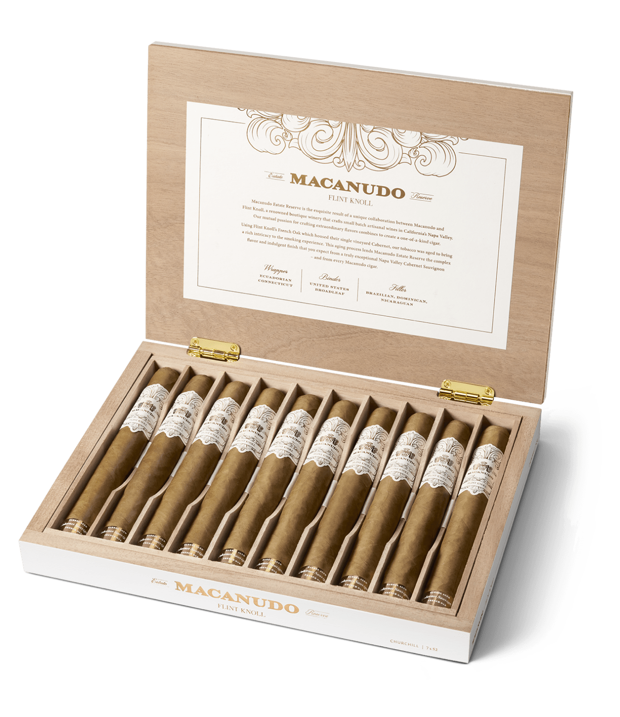 Macanudo Estate Reserve Release No. 1 Box Image