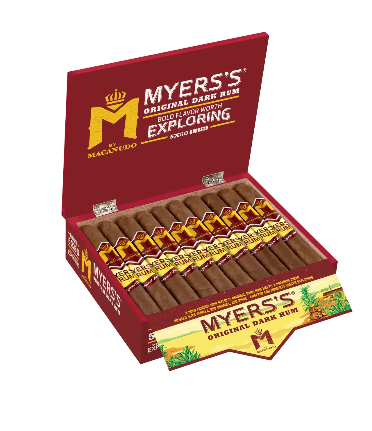M by Macanudo Myers's Rum™ Box Image