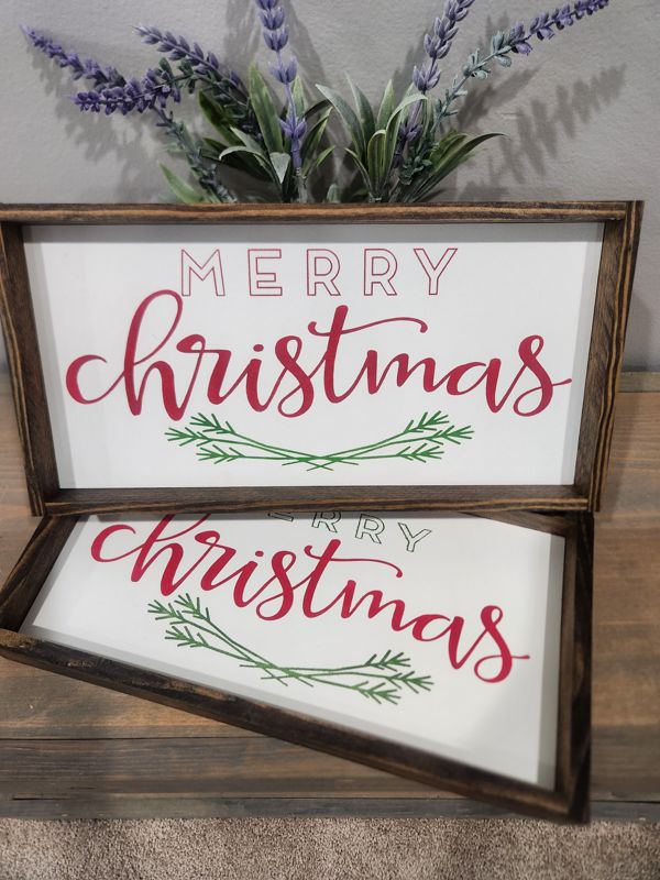 MERRY CHRISTMAS 6X12 SIGN
