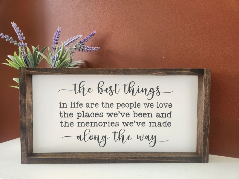 The Best Things in Life Are