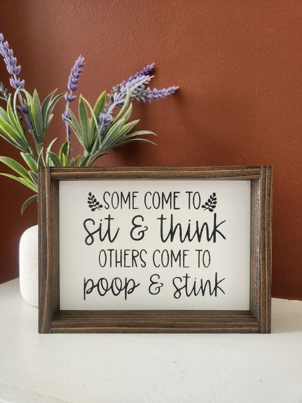 Some Come To Sit and Think
