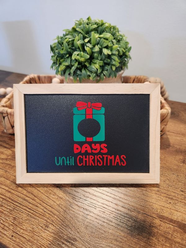 Countdown Until Christmas Chalkboard