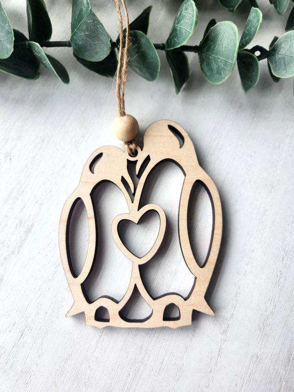 Love/Partnership Penguin Ornament