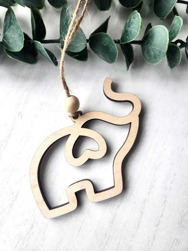 Friendship-Sisterhood Elephant Ornament, My Tribe Ornament