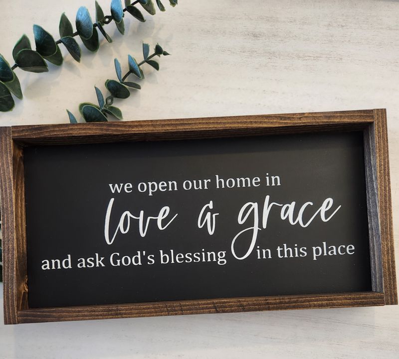 We Open Our Home in Love and Grace