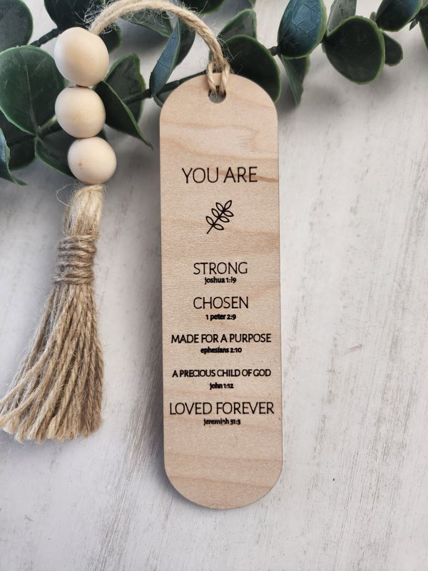 Bookmarks with Beaded Tassel