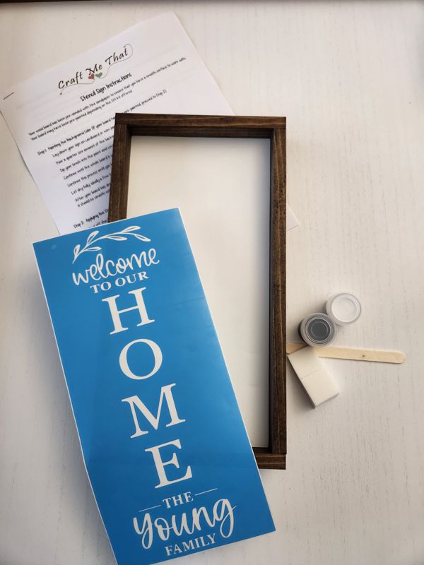 DIY Paint Kit - 6x12 Sign
