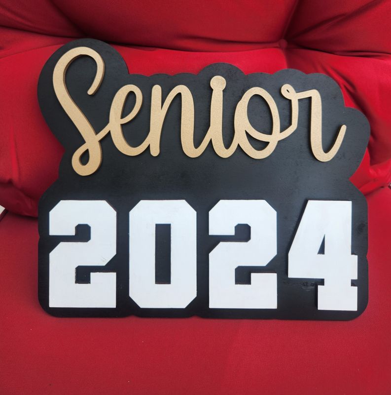 Senior 2024 Sign/Photo Prop