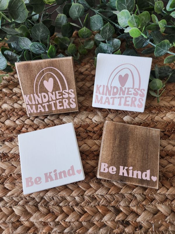 Be Kind/Kindness Matters Mini Signs