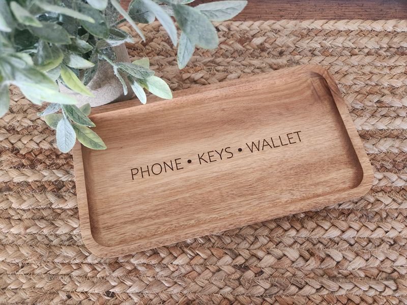 PHONE, KEYS, WALLET - TRINKET TRAY