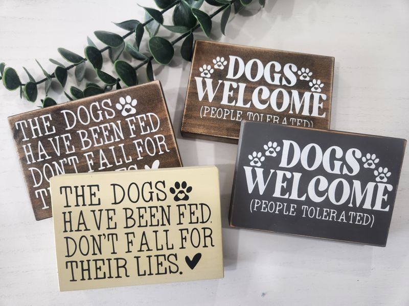 Funny Dog Signs
