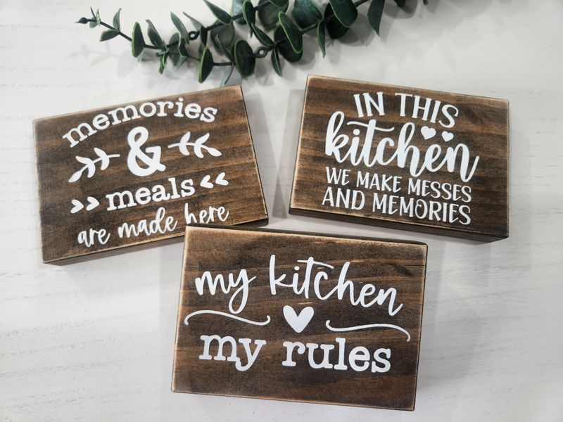 Kitchen Signs