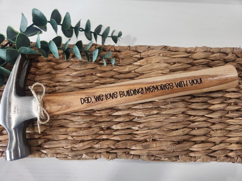 Laser Engraved Hammer