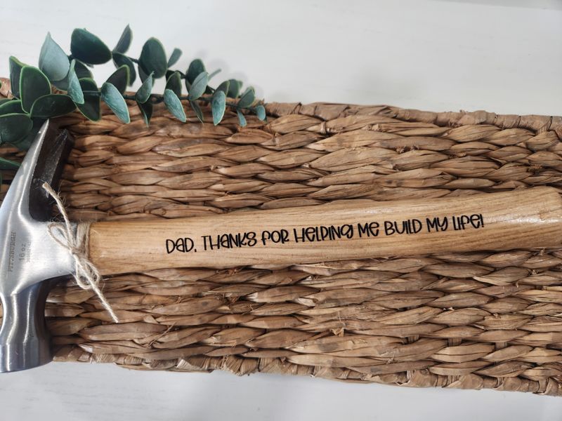 Laser Engraved Hammer
