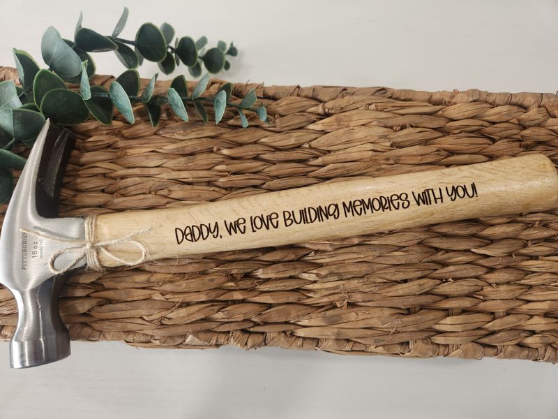 Laser Engraved Hammer