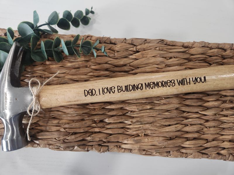 Laser Engraved Hammer