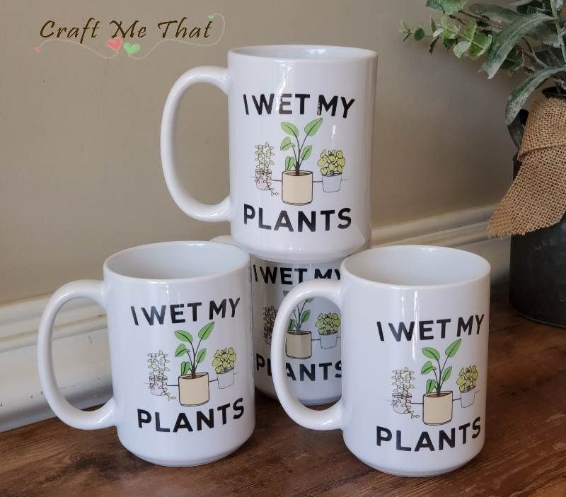I Wet My Plants Mug