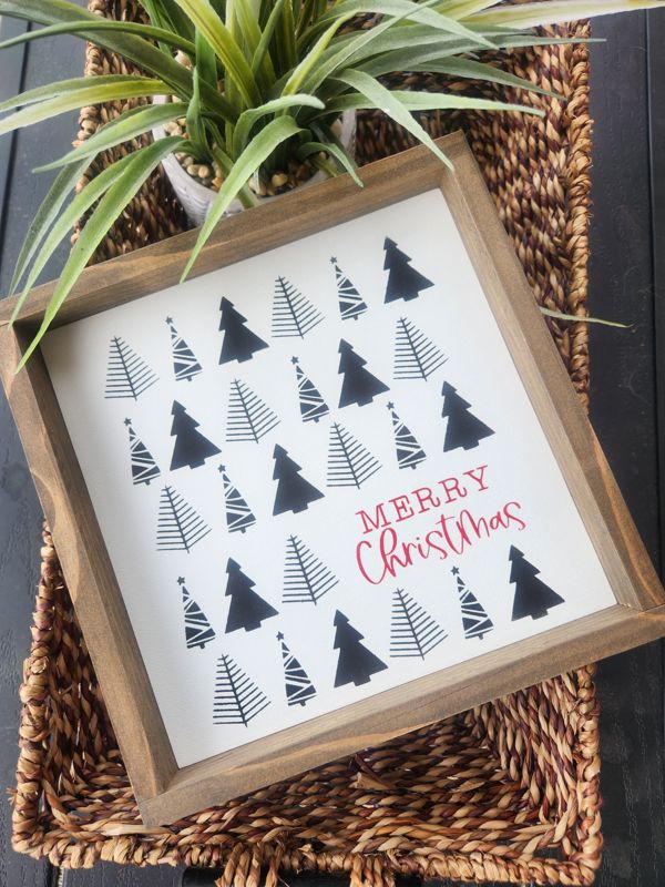 Merry Christmas w/trees