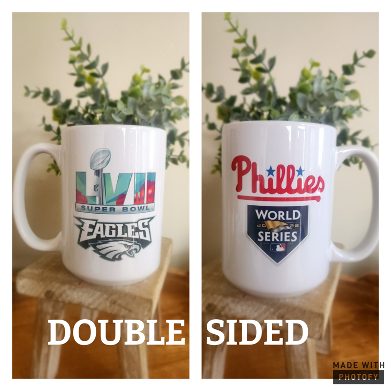 Double Sided Sports Teams Mug