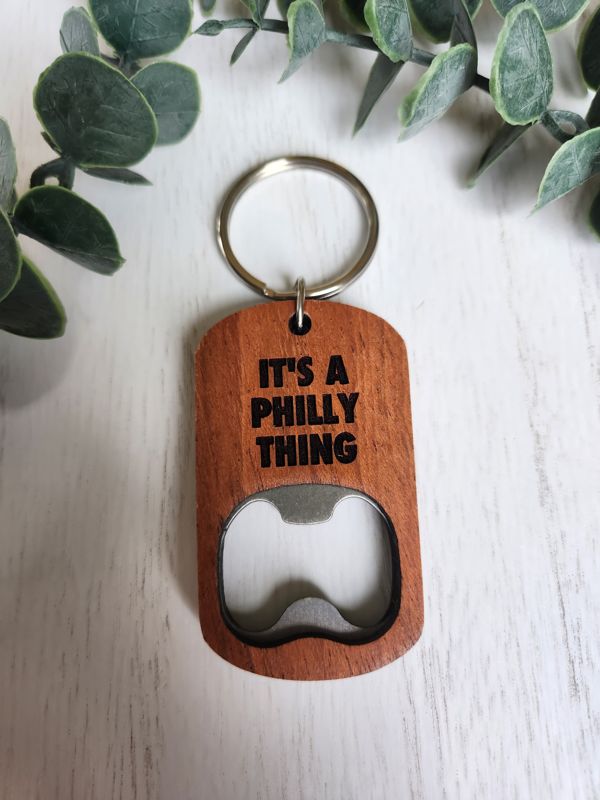 Keychain Bottle Opener - It's A Philly Thing
