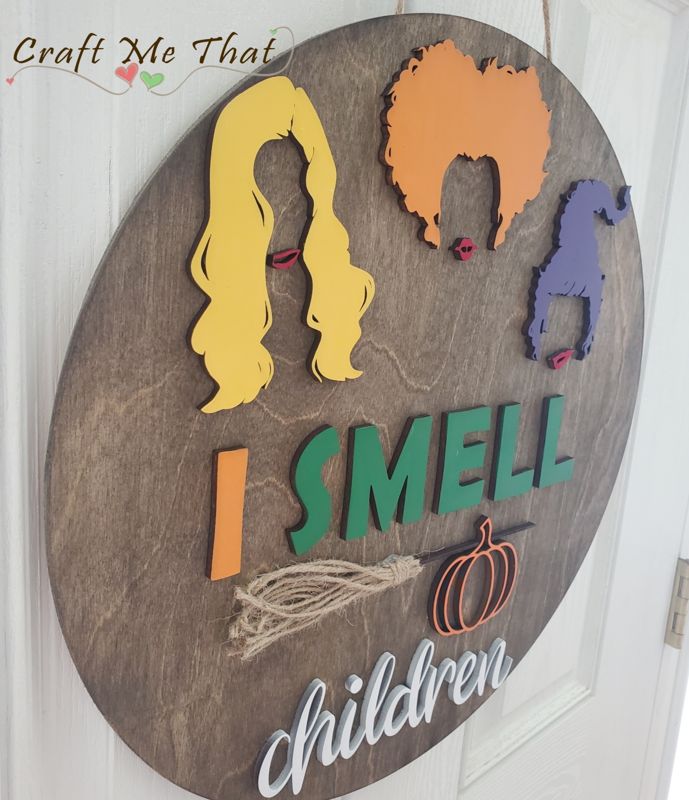 I Smell Children Door Hanger
