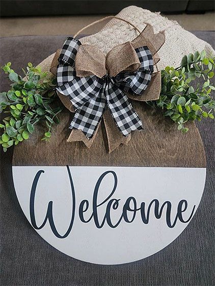 Welcome Door Hanger