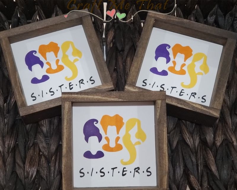 Sanderson Sisters Painted Sign