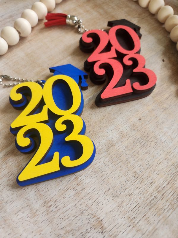 Graduation Keychains - CURRENT YEAR WILL BE DESIGN