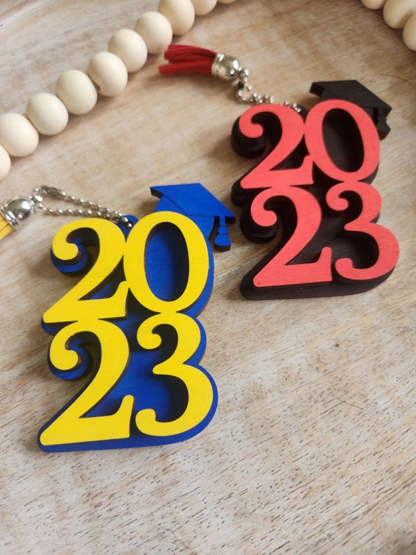 Graduation Keychains - CURRENT YEAR WILL BE DESIGN