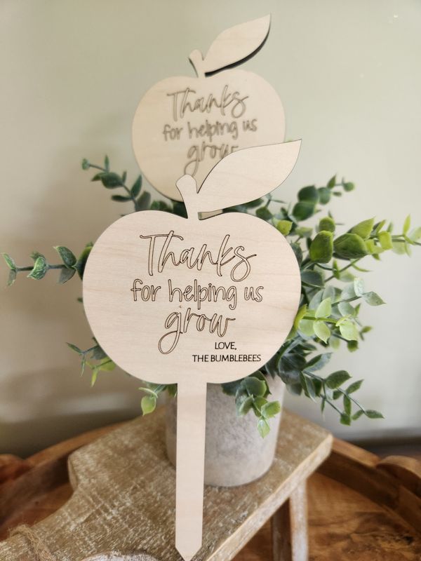 Plant Stake - Teacher Gift