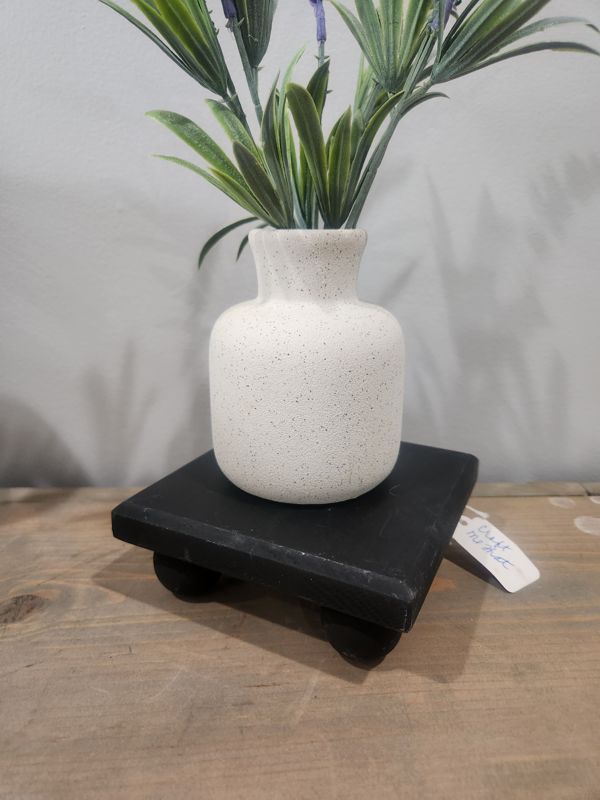 SMALL BLACK RISER STAND - MOVING SALE!!!