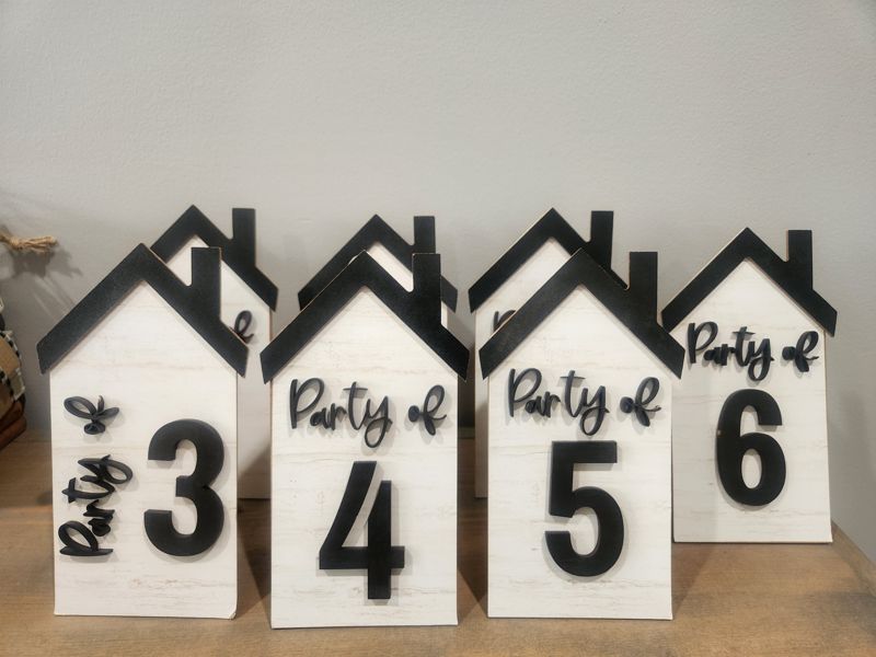 PARTY OF 5 WOOD HOUSE - MOVING SALE