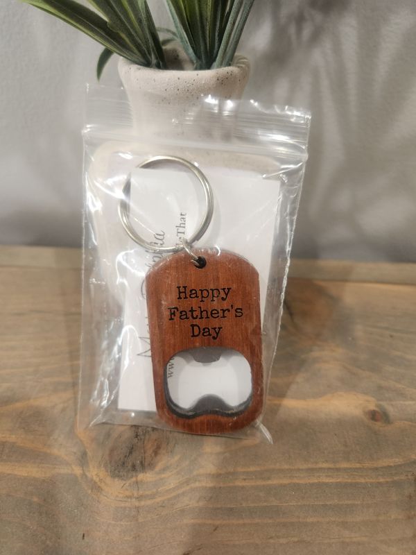 HAPPY FATHER'S DAY BOTTLE OPENER