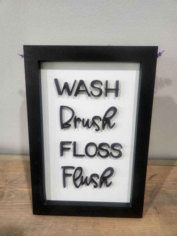 BATHROOM SIGN