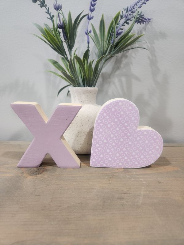 X HEART PURPLE