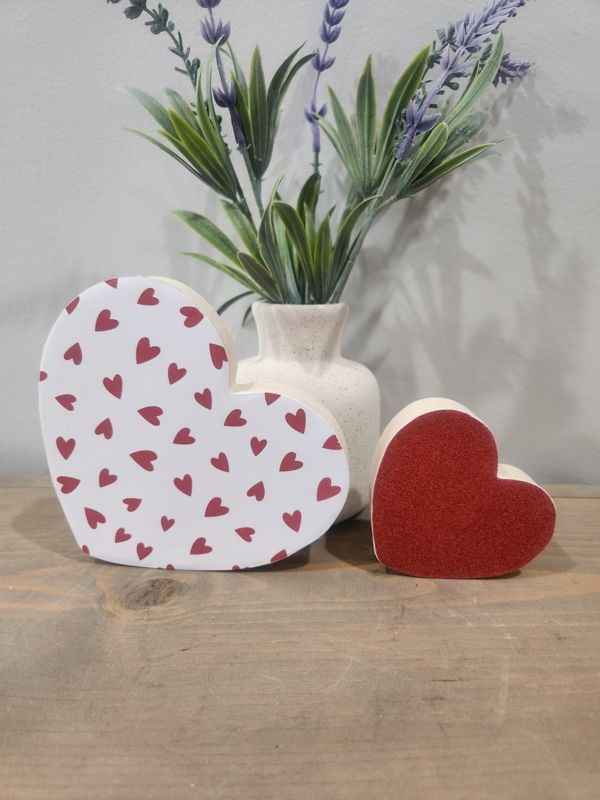TWO HEARTS - RED