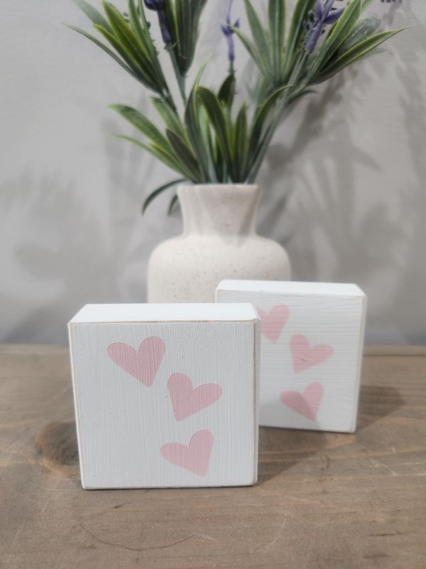 3 HEARTS MINI BLOCK