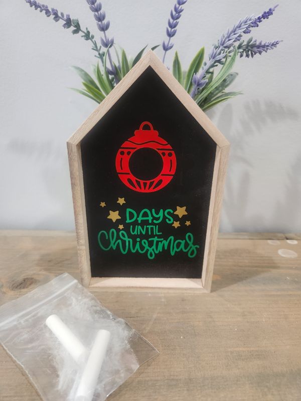 DAYS UNTIL CHRISTMAS COUNTDOWN - BLACK HOUSE BASE