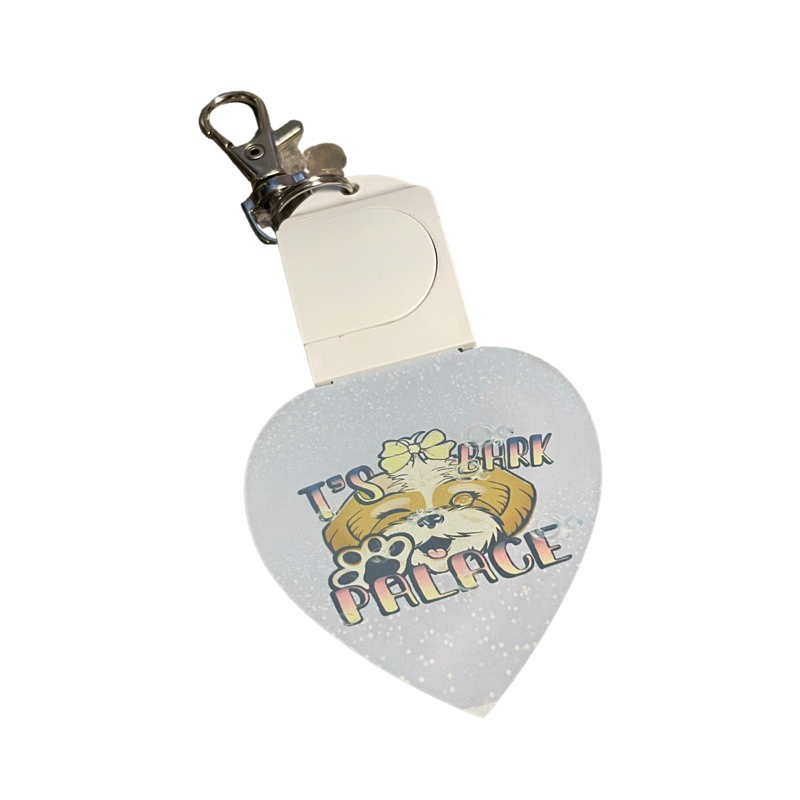 Light Up Heart Keychain