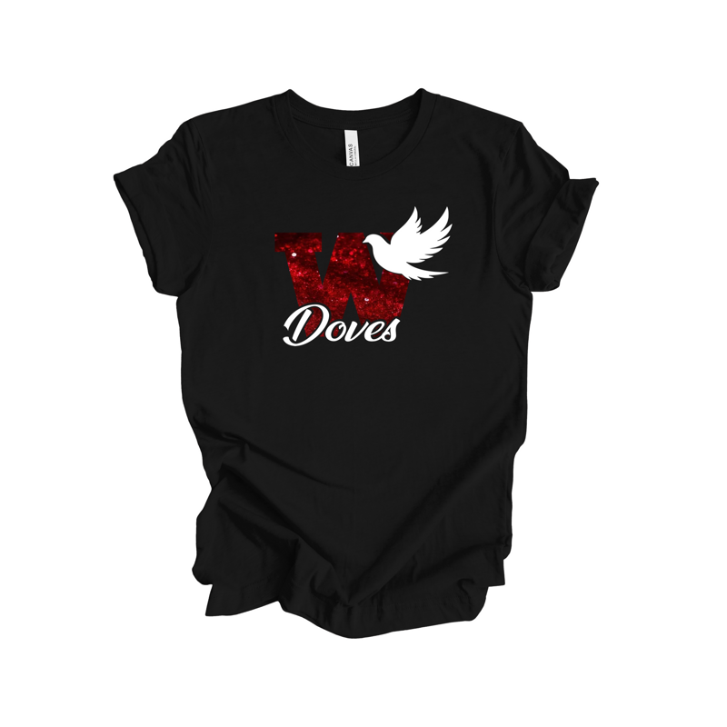 Glitter Doves Shirt