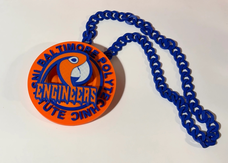 Poly Parrot Spinner Hype Chain