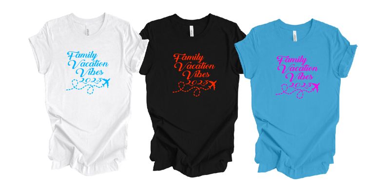 Family Vacation Vibes Shirt