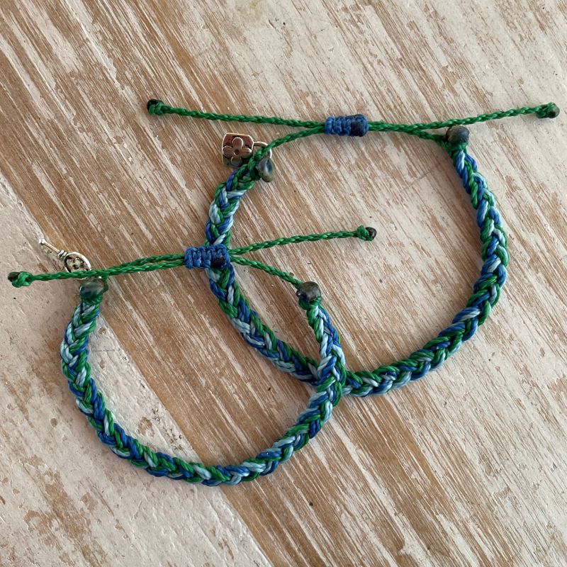 First Day of School Mommy Me Bracelets Braids