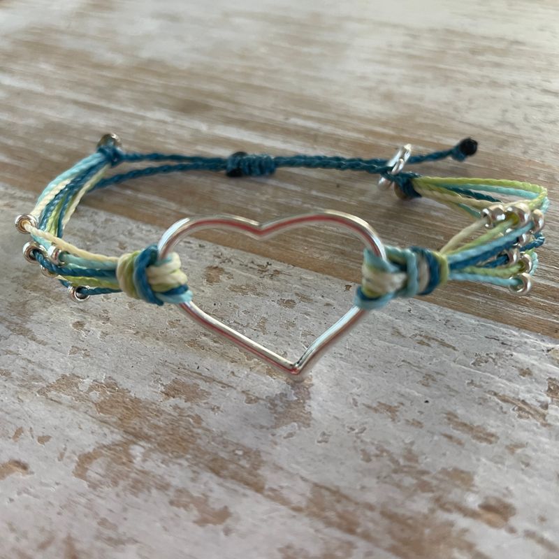 Mother & Daughter Heart Bracelet